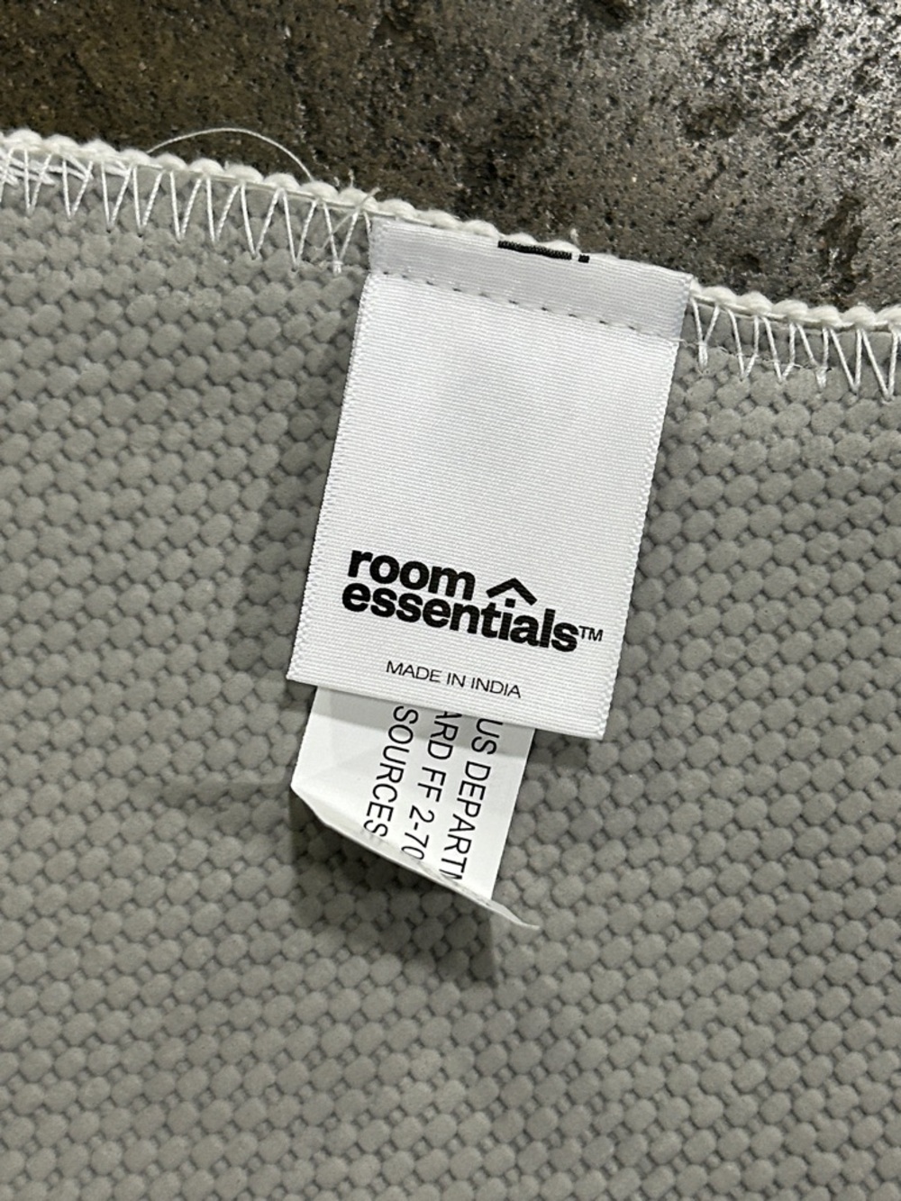 Target Lemon Textured Bath Rug - Picture 3 of 4